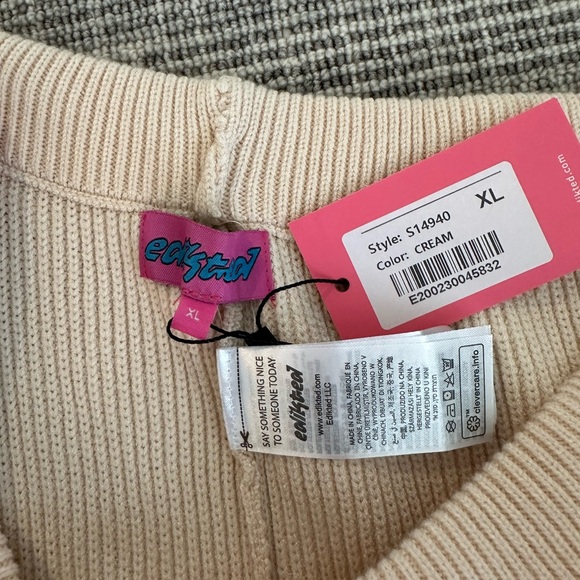 Edikted Knit Cargo Pants - Picture 2 of 3